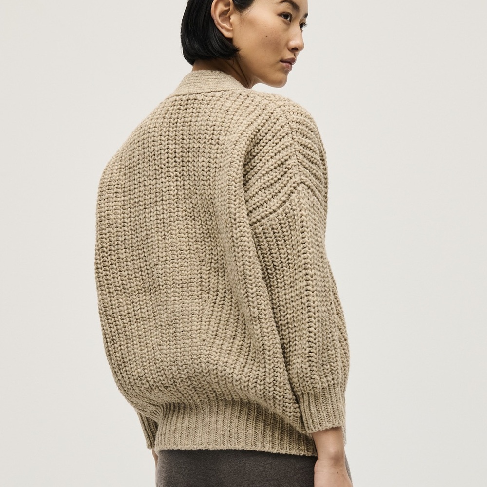 Babaa cardigan no 19 Mist - Picture 3 of 6